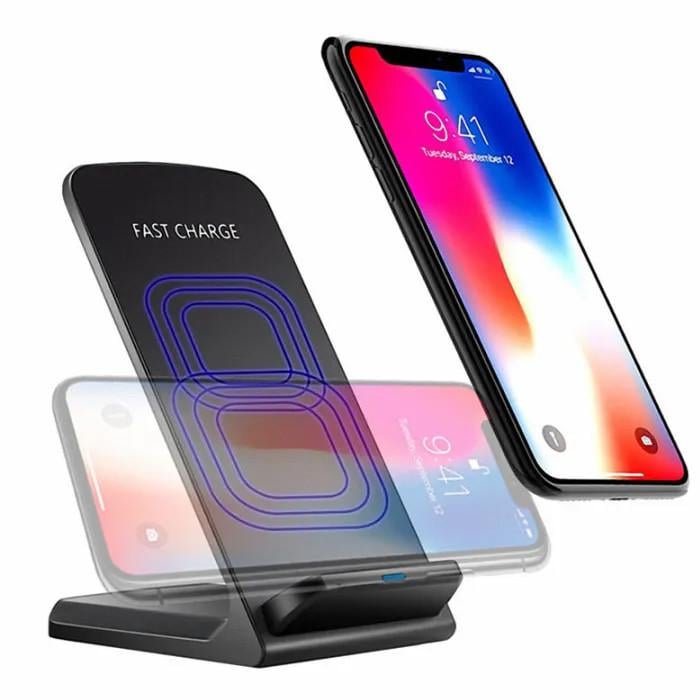 Зарядное устройство для телефонов беспроводное U&P QI Charger Stand Z2A 15W QC3.0 Black (SWE-Z2A-BK) - фото 6