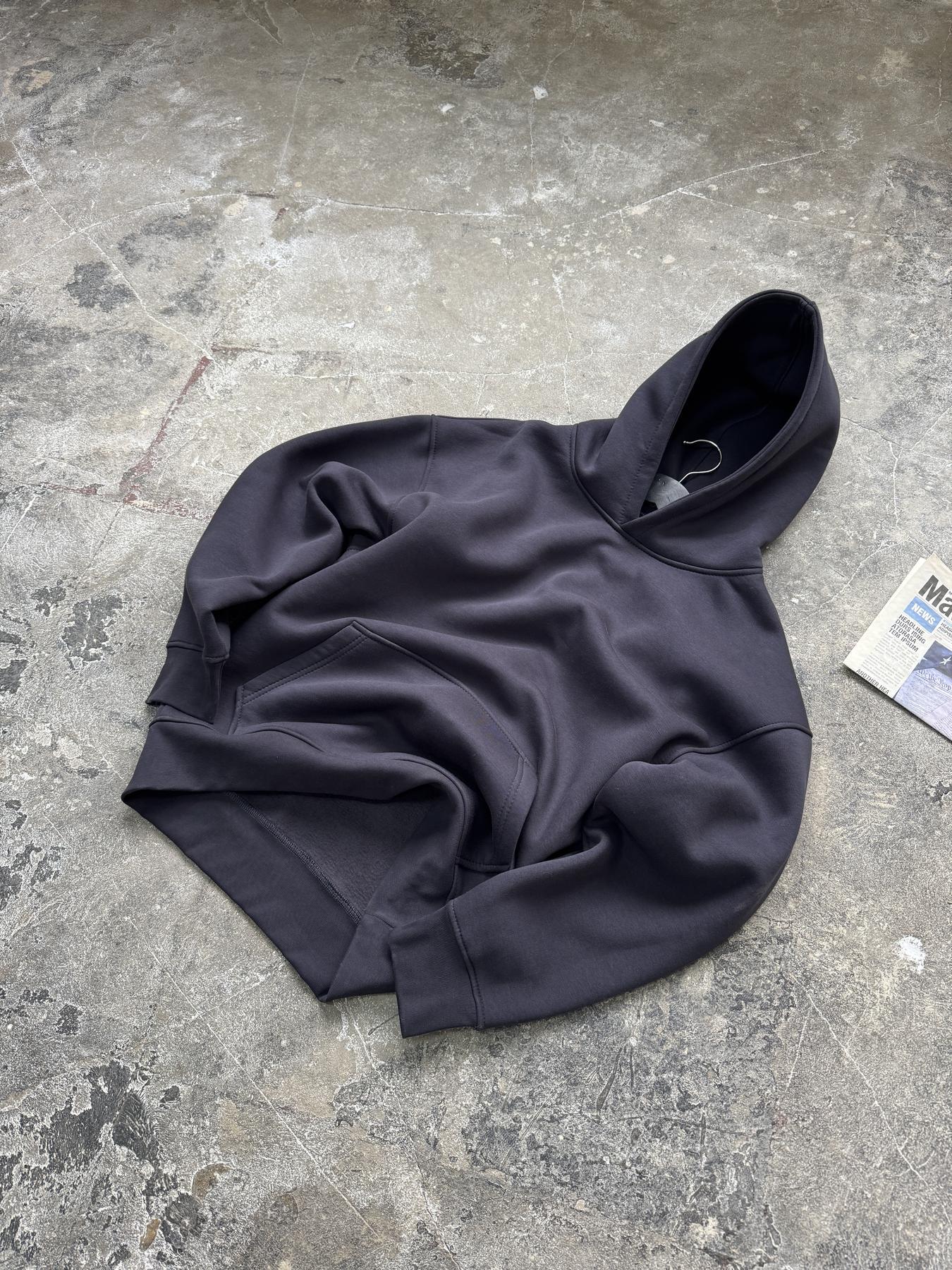 Кофта зимова Over флісова з начосом L Графіт (26647/1/4)