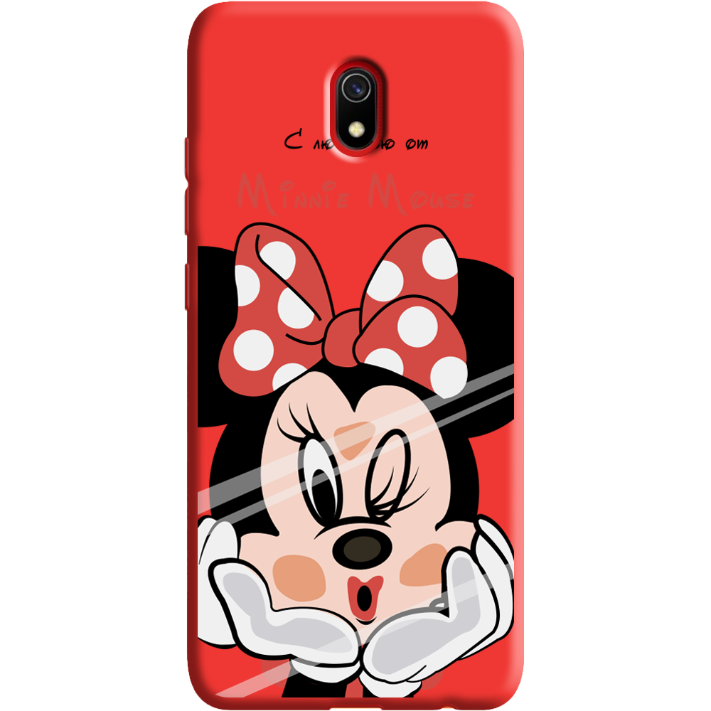 Чехол Boxface Xiaomi Redmi 8A Lady M Красный силикон (38341-cc59-38672)