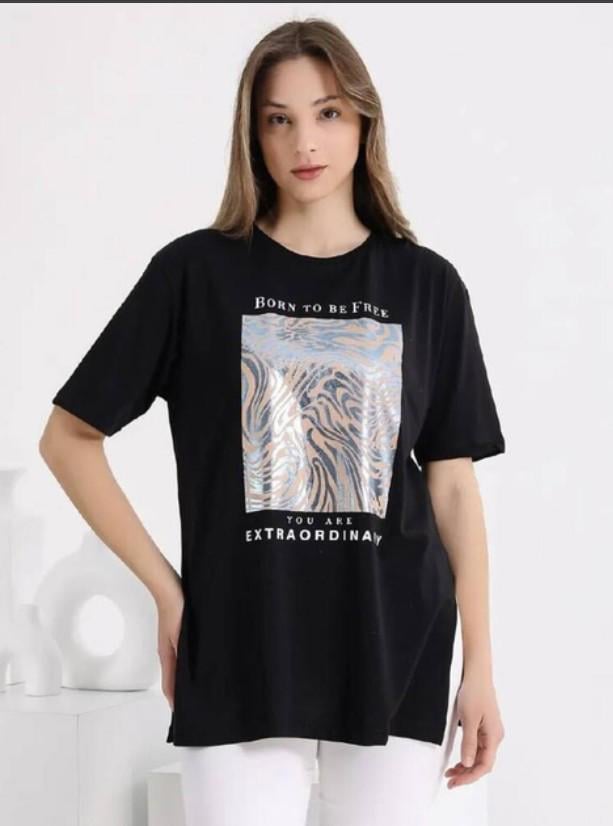 Футболка Olivia 2415x10 женская L/XL Черный (188686)