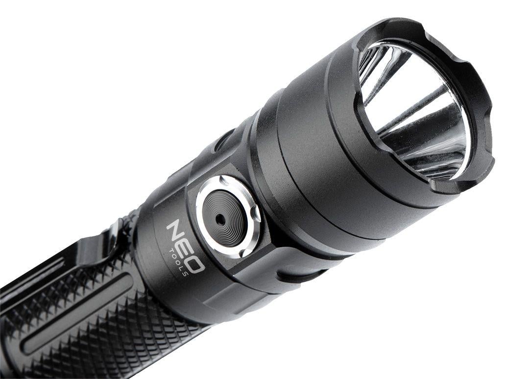 Ліхтар ручний Neo Tools акумуляторний алюмінієвий з індикатором заряду AAх6 4000 мАг 1500 лм 10 Вт IPX4 (ERC-99-075) - фото 3 Ліхтар ручний Neo Tools акумуляторний алюмінієвий з індикатором заряду AAх6 4000 мАг 1500 лм 10 Вт IPX4 (ERC-99-075) - фото 3