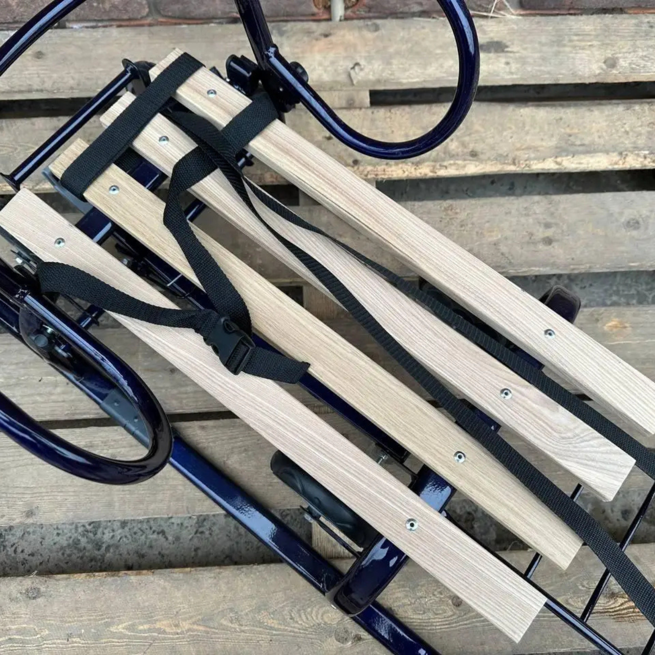 Санки-трансформер детские с колесами Патриот LUX 2026 Синий - фото 6