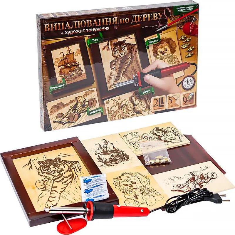 Набор детский для выжигания Danko Toys электровыжигатель/принадлежности Multicolor (109021) Набор детский для выжигания Danko Toys электровыжигатель/принадлежности Multicolor (109021)