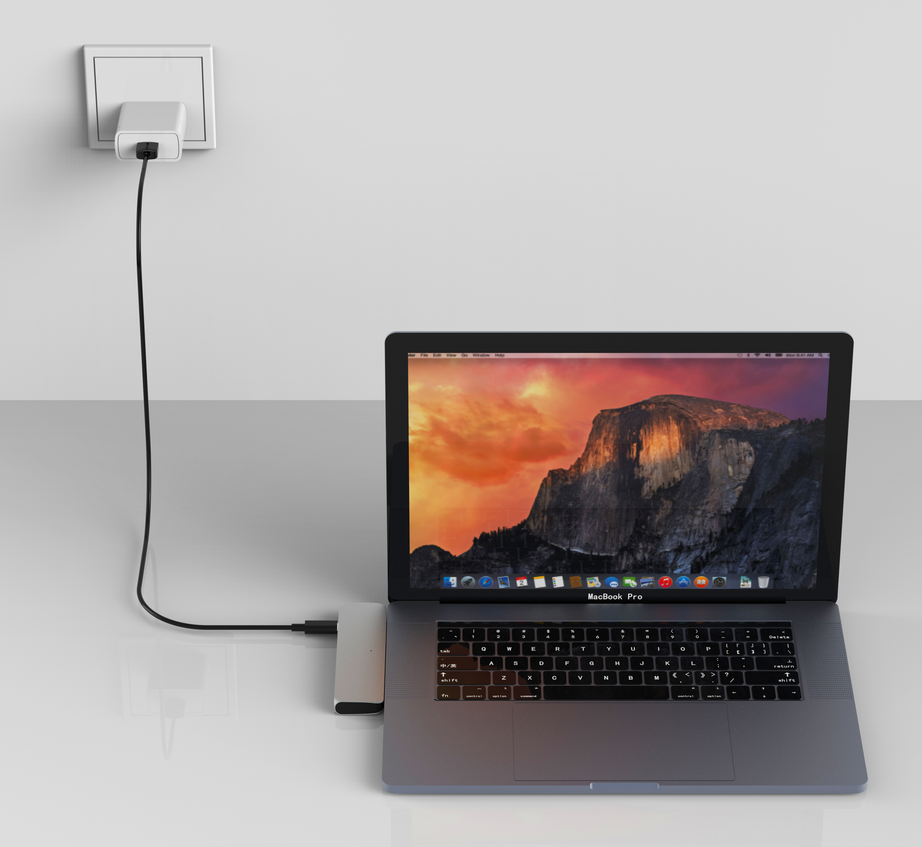 USB-хаб Qitech Aluminum Type-C Silver (QT-Hub1_sl) - фото 6 USB-хаб Qitech Aluminum Type-C Silver (QT-Hub1_sl) - фото 6