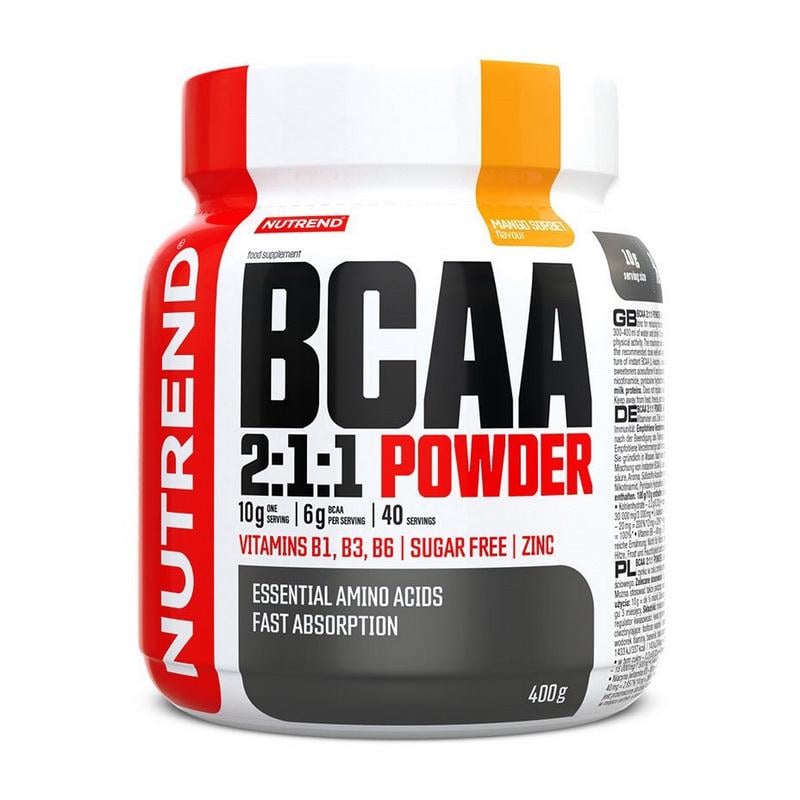Аминокислоты NUTREND BCAA 2:1:1 400 г Свежий апельсин