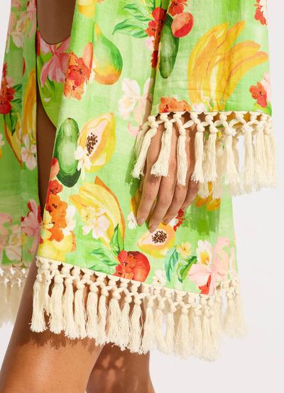 Туніка пляжна Seafolly S/M з принтом (55448-JA) - фото 4 Туніка пляжна Seafolly S/M з принтом (55448-JA) - фото 4