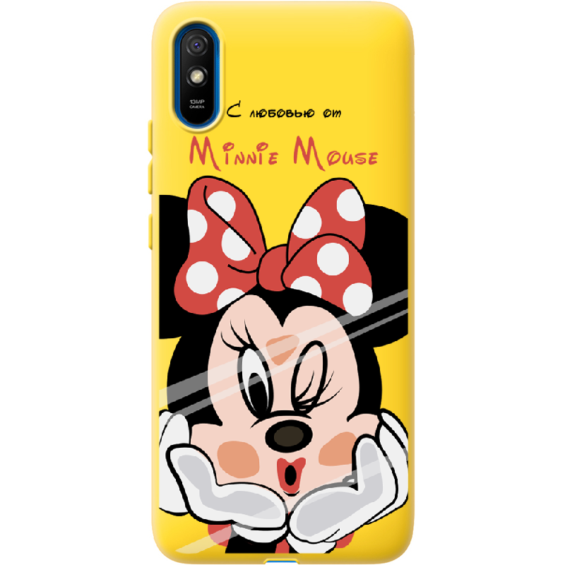 Чехол BoxFace Xiaomi Redmi 9A Lady M Желтый силикон (40304-cc59-41061)