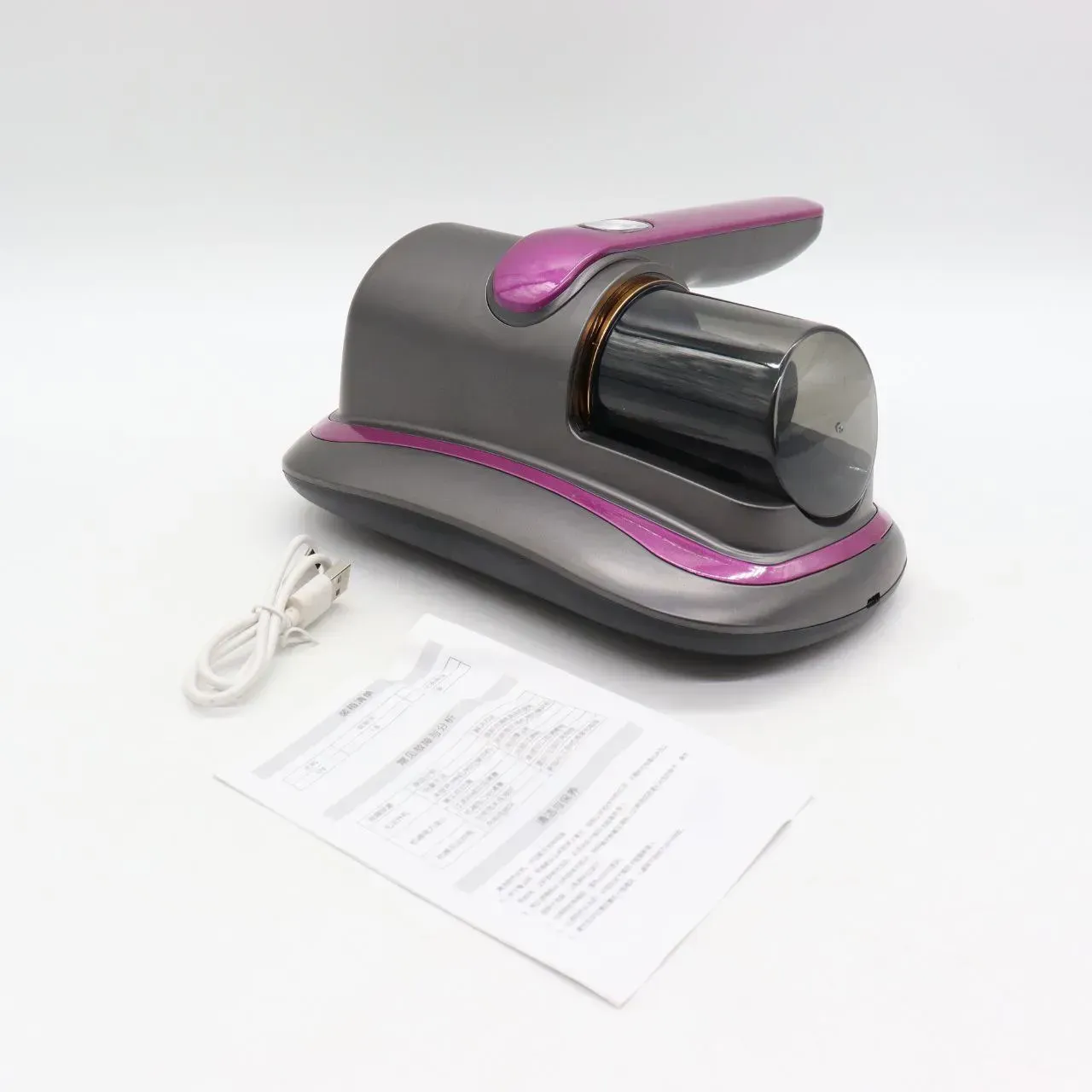 Пилосос ручний від пилових кліщів Konka 816 з USB 250 мл акумуляторний Фіолетовий (25369634) - фото 12 Пилосос ручний від пилових кліщів Konka 816 з USB 250 мл акумуляторний Фіолетовий (25369634) - фото 12