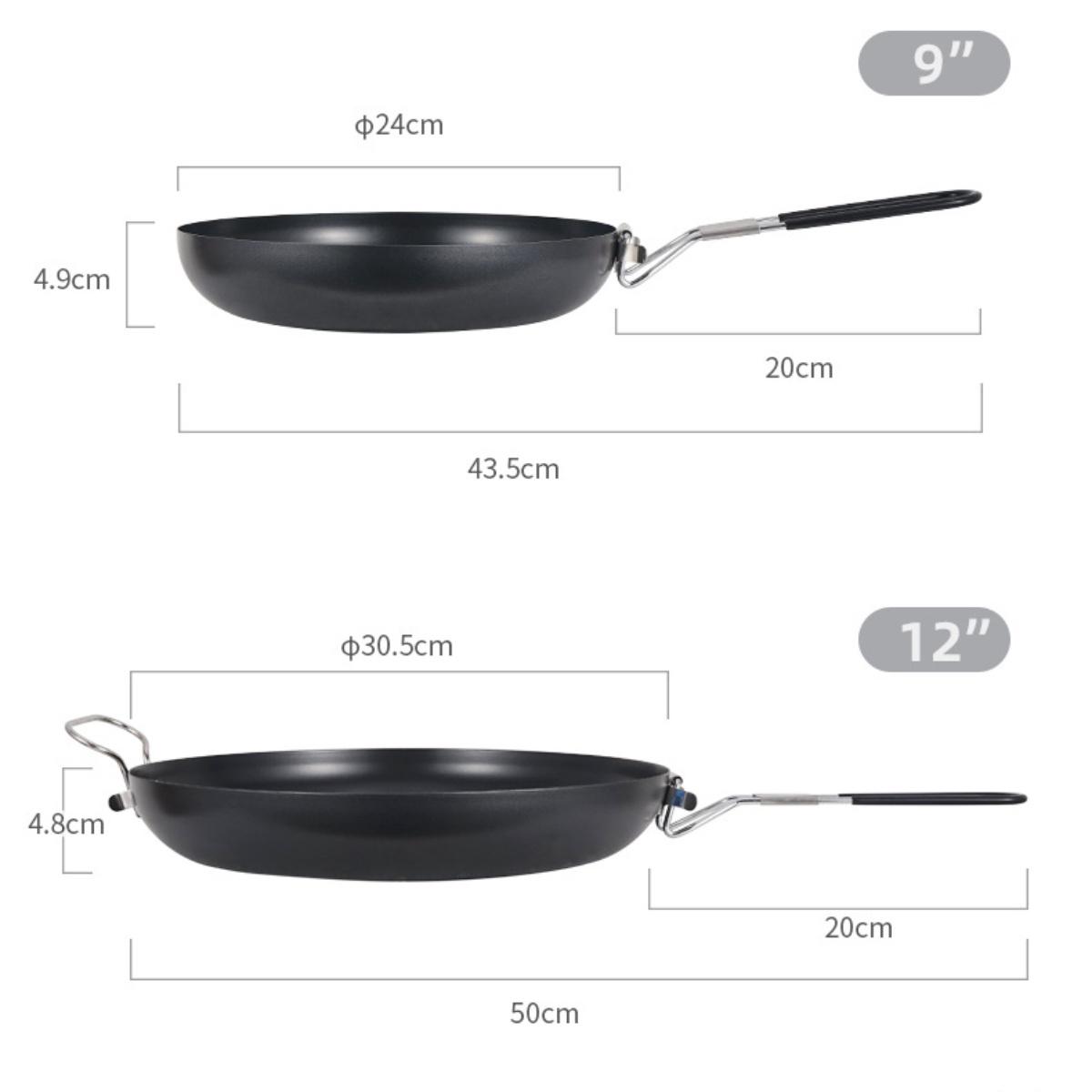 Сковорода Optima для кемпинга 24 см (SP-240) - фото 6 Сковорода Optima для кемпинга 24 см (SP-240) - фото 6