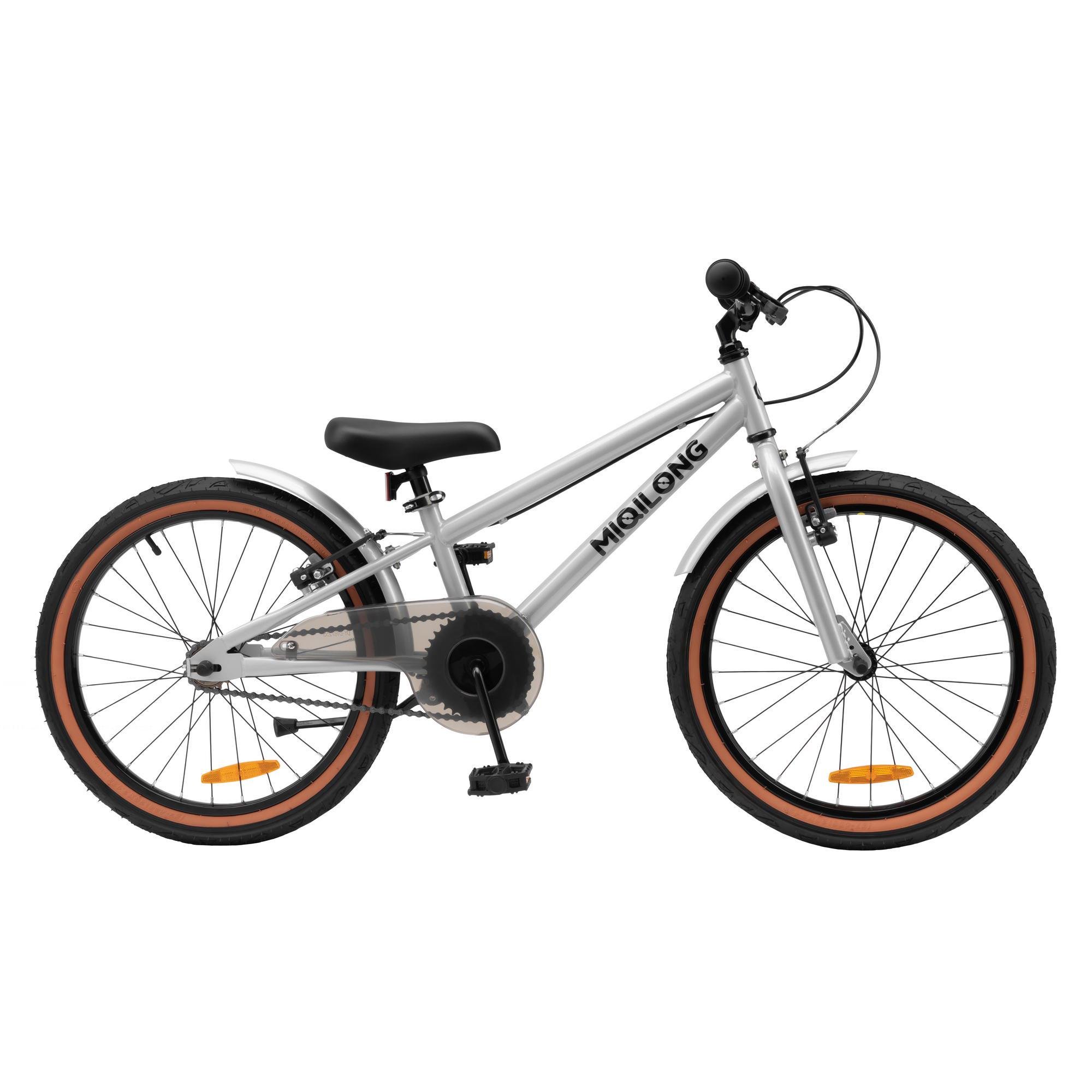 Детский велосипед Miqilong ST 20" Серебристый (28745560) - фото 4 Детский велосипед Miqilong ST 20" Серебристый (28745560) - фото 4