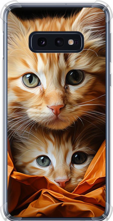 Чехол на Samsung Galaxy S10e Котики 2 (5664sp-1646-42517)