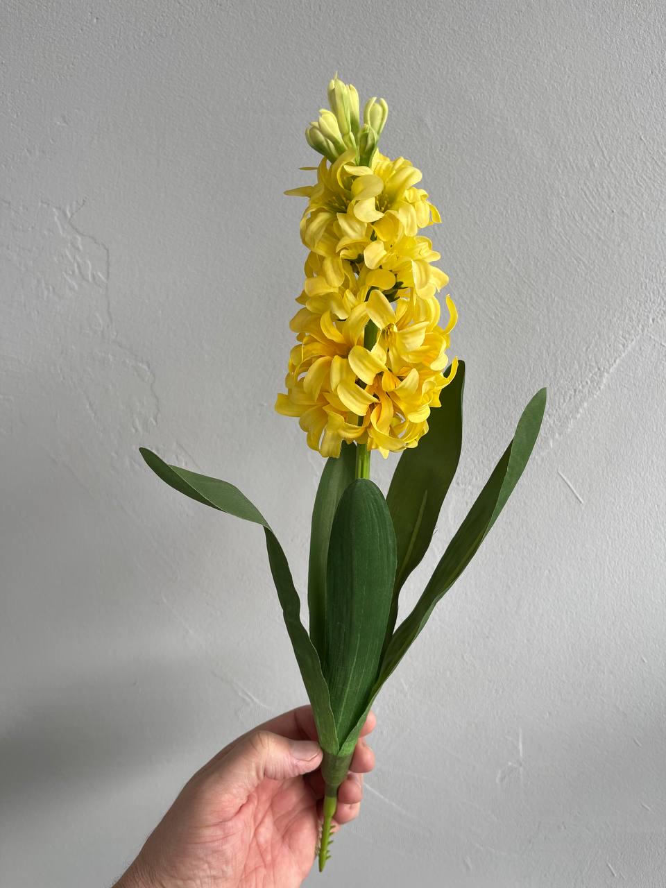 Гиацинт искусственный Желтый (0213) - фото 6