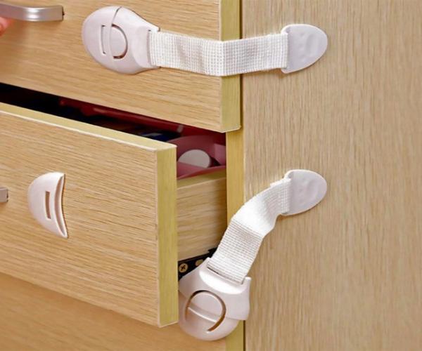 Замок блокатор на меблі від дітей Білий Kids Guard 20 шт. (29332478) - фото 5 Замок блокатор на меблі від дітей Білий Kids Guard 20 шт. (29332478) - фото 5