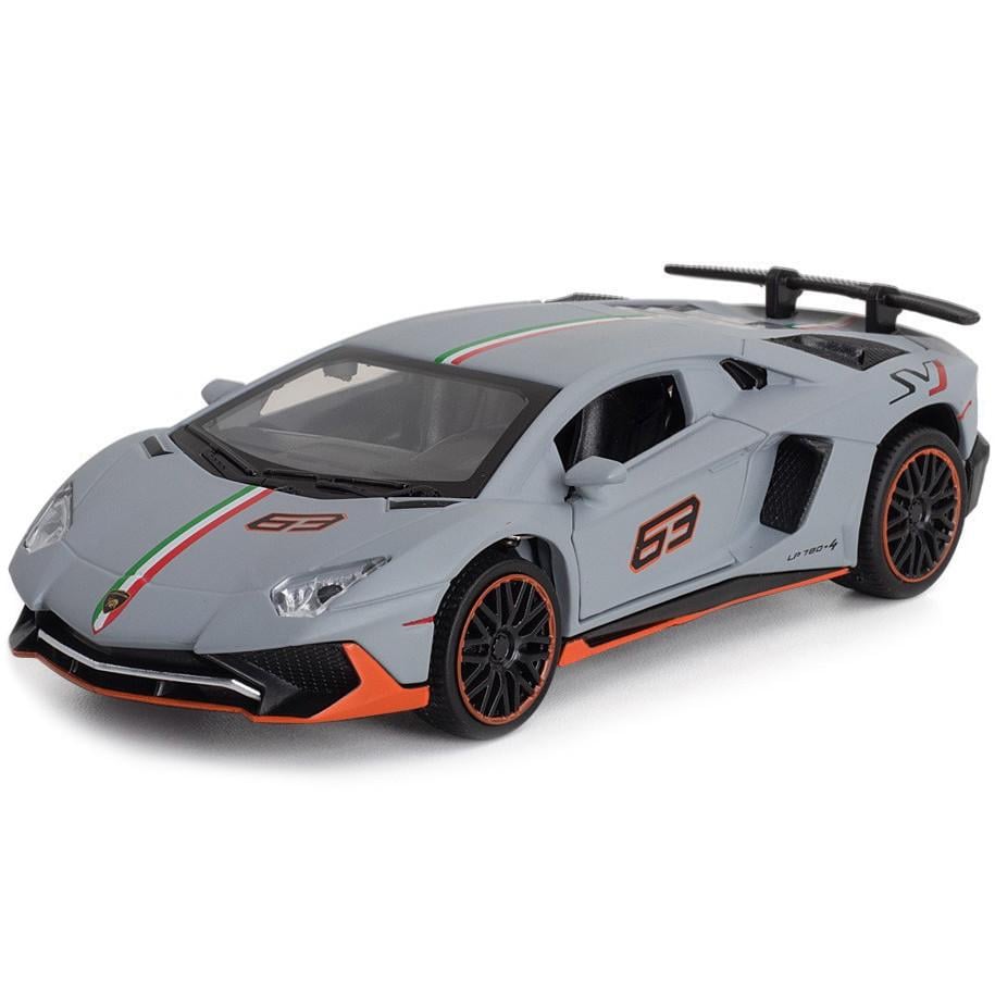 Игрушечная машинка металлическая Lamborghini Aventador LP 780-4 инерционная (28443866)