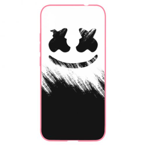 Чехол для Xiaomi Redmi Note 7 Marshmello and scratches
