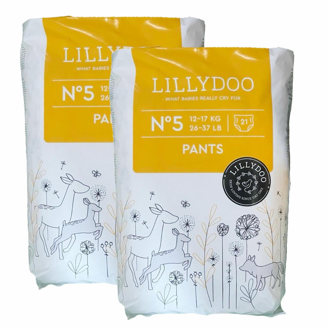 Підгузки-трусики Lillydoo 5 12-17 кг 42 шт. (2511827418)