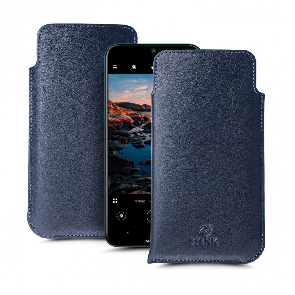 Футляр Stenk Elegance для Nokia 2.3 Синий (66261)