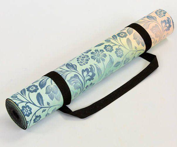 Коврик для йоги FI-5662 Бирюзово-розовый (56508121) - фото 2 Коврик для йоги FI-5662 Бирюзово-розовый (56508121) - фото 2