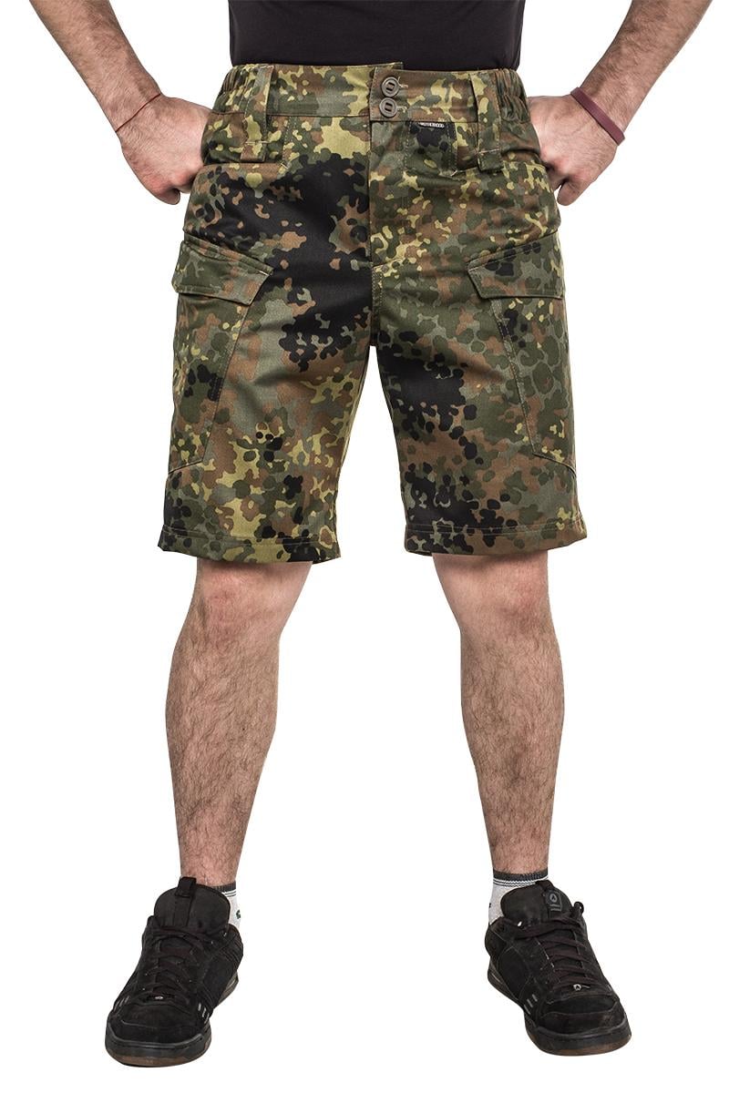 Шорты камуфляжные мужские Brotherhood Camo Flecktarn р. 52-54 (BH-U-SHCM-F-52) - фото 1