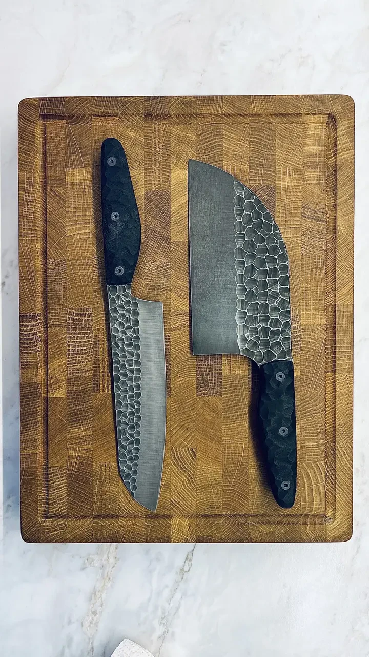 Набір кухонний DS37 дошка обробна з сапкою Серб і ножем Шеф 3 пр. (27722361) - фото 3 Набір кухонний DS37 дошка обробна з сапкою Серб і ножем Шеф 3 пр. (27722361) - фото 3