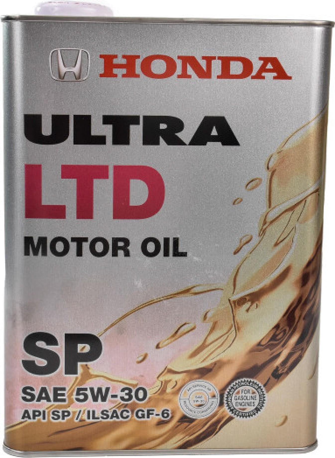 Моторное масло Honda Ultra LTD 5W-30 4 л