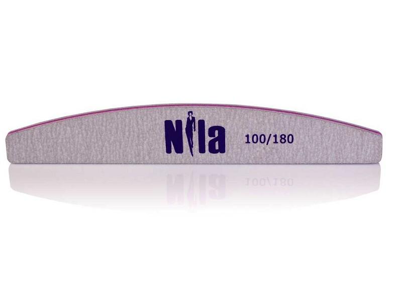Пилочка для ногтей Nila Half 150/220 Серый Пилочка для ногтей Nila Half 150/220 Серый
