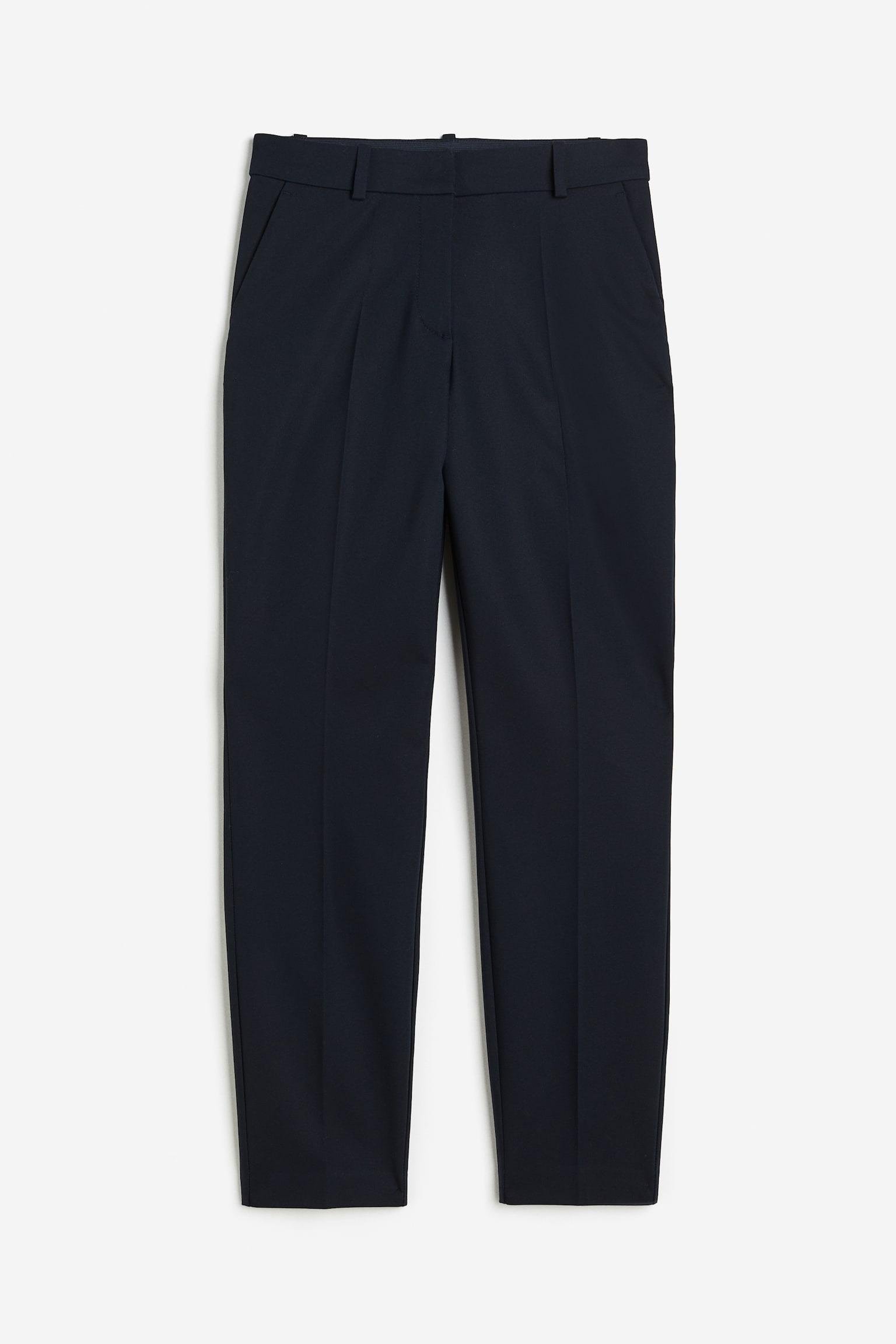 Брюки H&M р. 38 Темно-синий (751471П)
