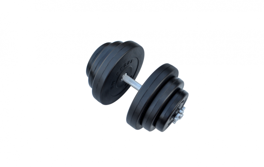 Гантель композитный RN-Sport с хромированным грифом 18 кг (2522949038_rn_2) - фото 3