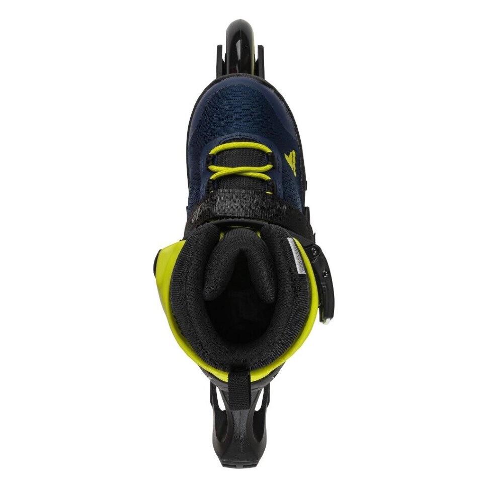 Ролики детские Rollerblade Microblade Free 3WD 2021 Blue/Royal Lime (Аopt.roliki19) - фото 3