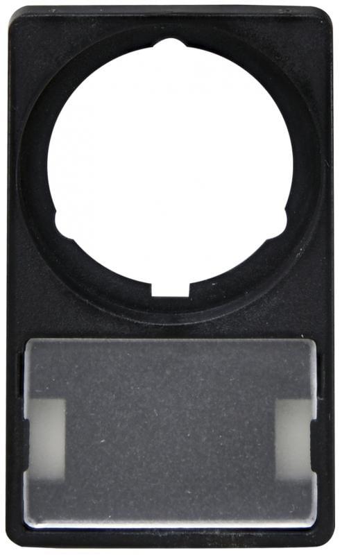 Держатель маркировочной бирки ETI NSE-PH-SB+MP установочный Ø22,5мм 30x50мм с пластиной для кнопок NSE (4774141)