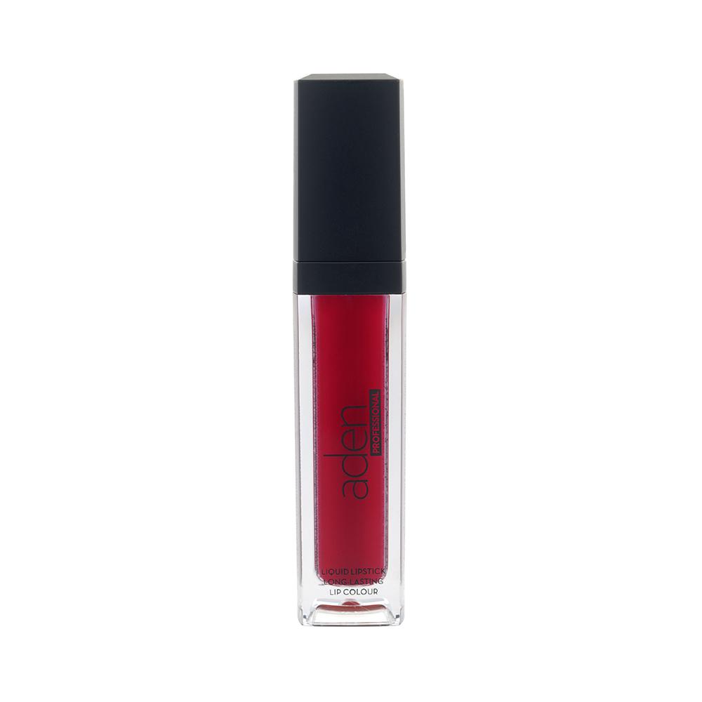 Рідка матова помада Aden Cosmetics Liquid Pro Lipstick №9 6 мл Russian Red (a082)