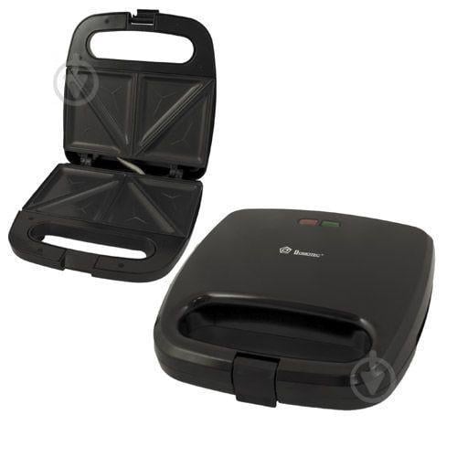 Сендвичница Domotec MS 7777 Черный (006873)