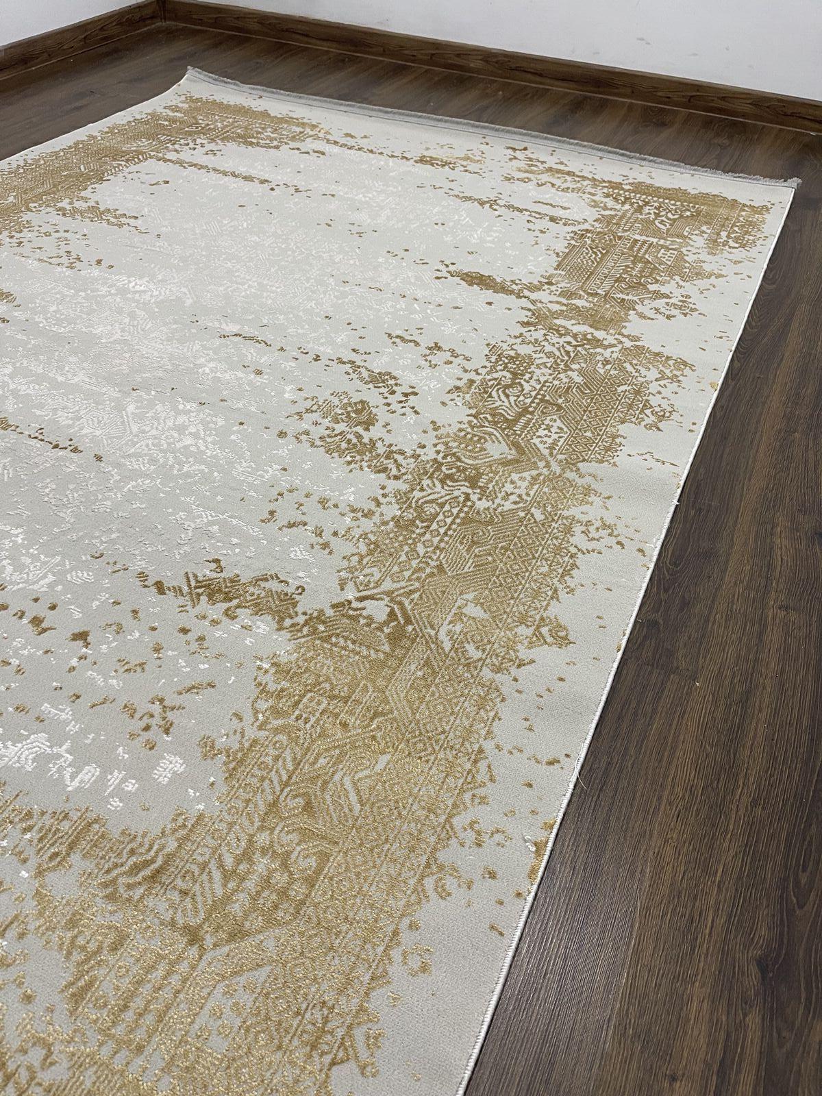 Килим Capella 5997E 1,6х2,3 м Light Grey/Yellow (6380-12) - фото 3