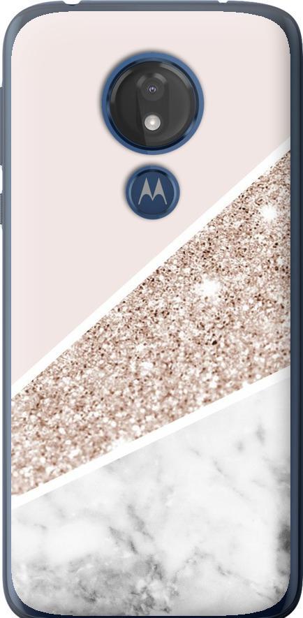 Чехол на Motorola Moto G7 Power Пастельный мрамор (4342u-1657-42517)