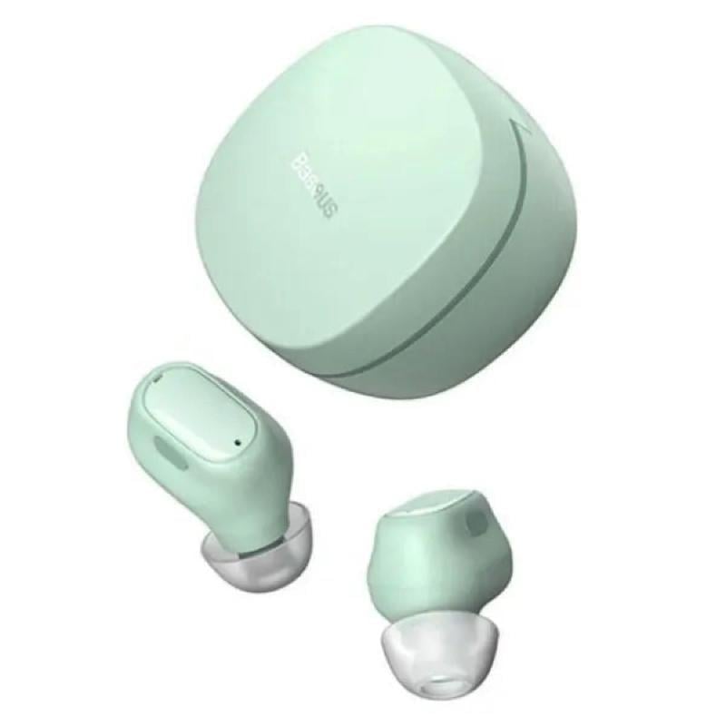 Беспроводные наушники BASEUS Bowie WM01 True Wireless Earphones Green (NGTW370006)
