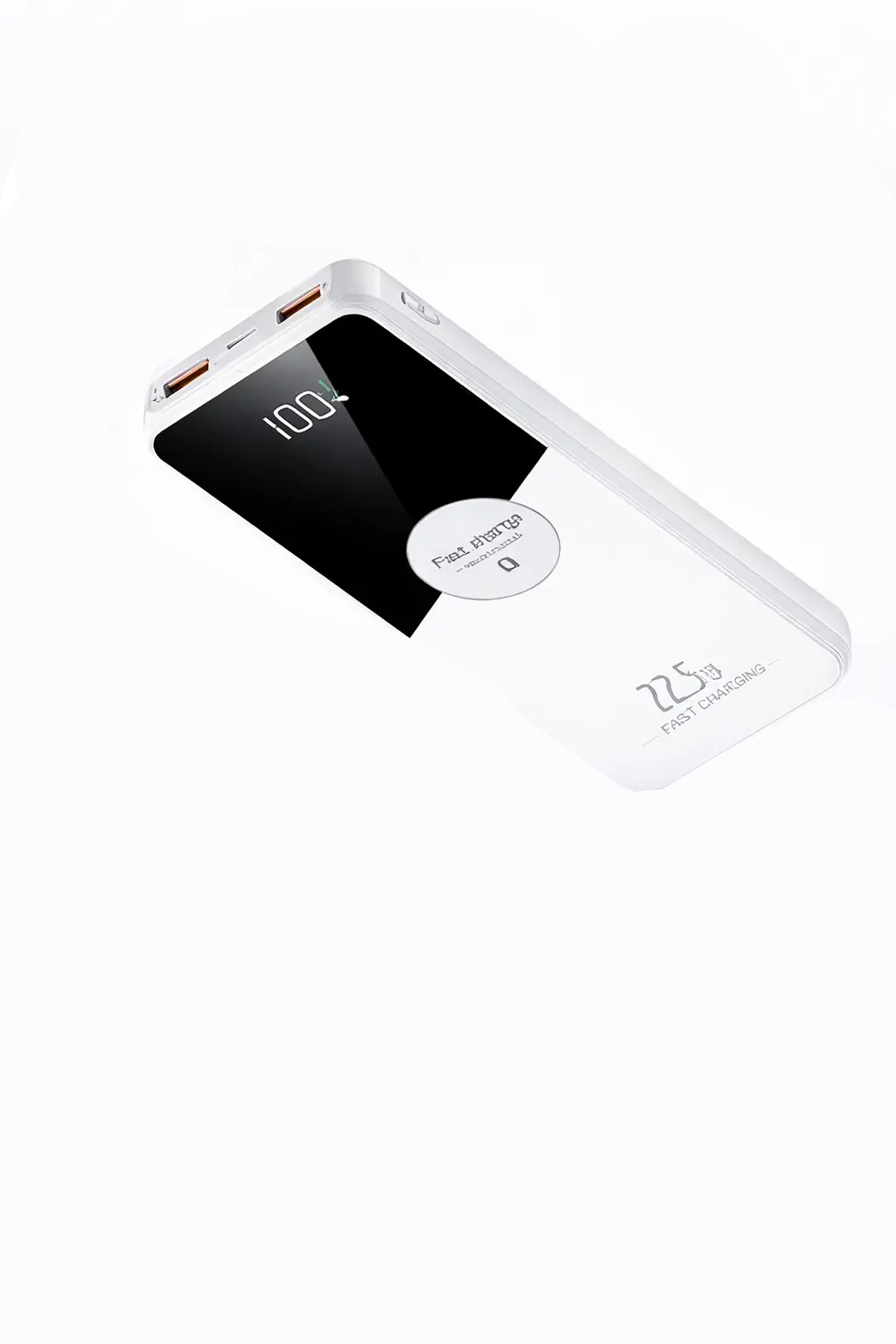 Повербанк 15000 mAh 22,5W USB-A USB-C Белый (opt-105602)