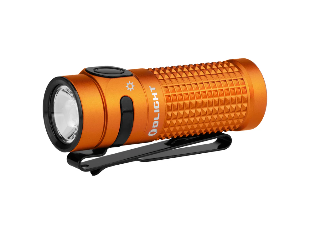 Ліхтар акумуляторний Olight Baton 4 1300 лм дальність 170 м магнітна зарядка IPX-8 Orange (3062576124)