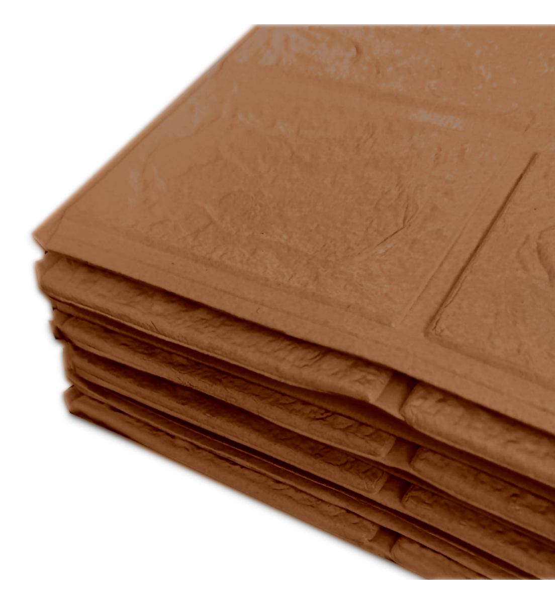 3D-панель под кирпич самоклеющаяся 20000x700x3 мм Коричневый - фото 3 3D-панель под кирпич самоклеющаяся 20000x700x3 мм Коричневый - фото 3