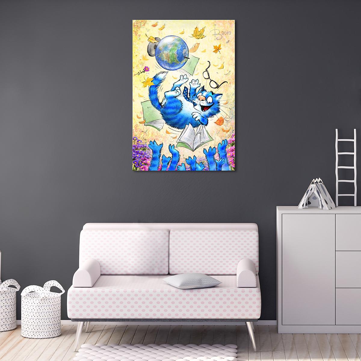 Модульная картина День знаний! 1 модуль 30х45 см (_rinaz_2019192404)