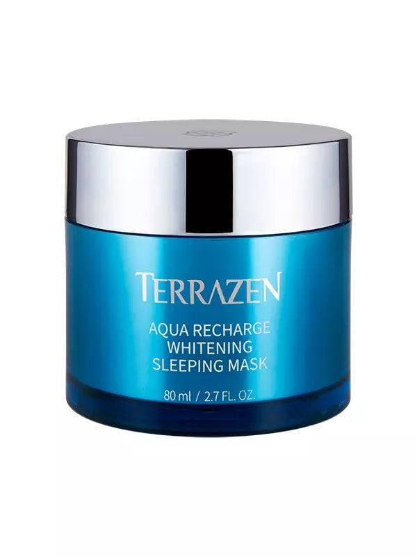 Интенсивно увлажняющая Маска для лица с отбеливающим эффектом TERRAZEN AQUA RECHARGE WHITENING SLEEPING MASK 80 мл