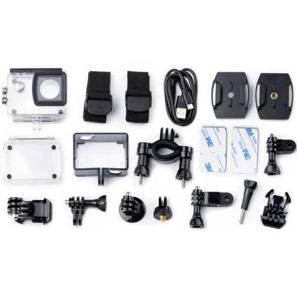 Екшн-камера SJCAM SJ4000 Air 4K 16 Мп акумулятор 900 mAh Black (6972476160134) - фото 7