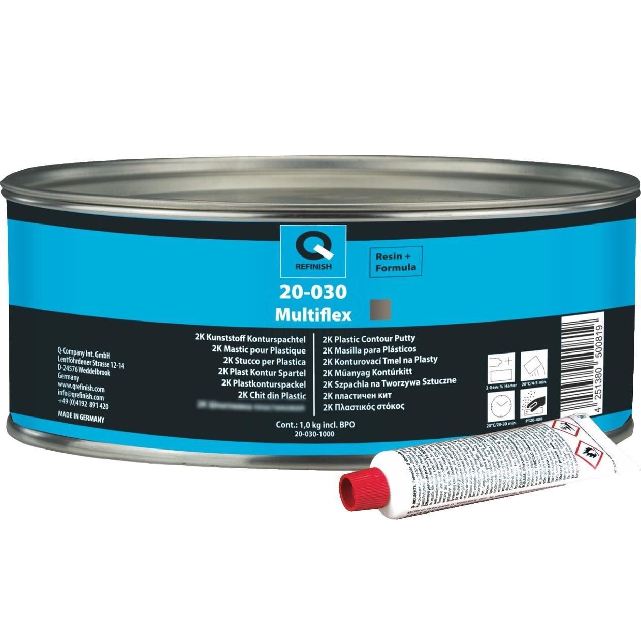 Шпаклівка для пластику доводочна Q-REFINISH 20-030 MULTIFLEX 1 кг
