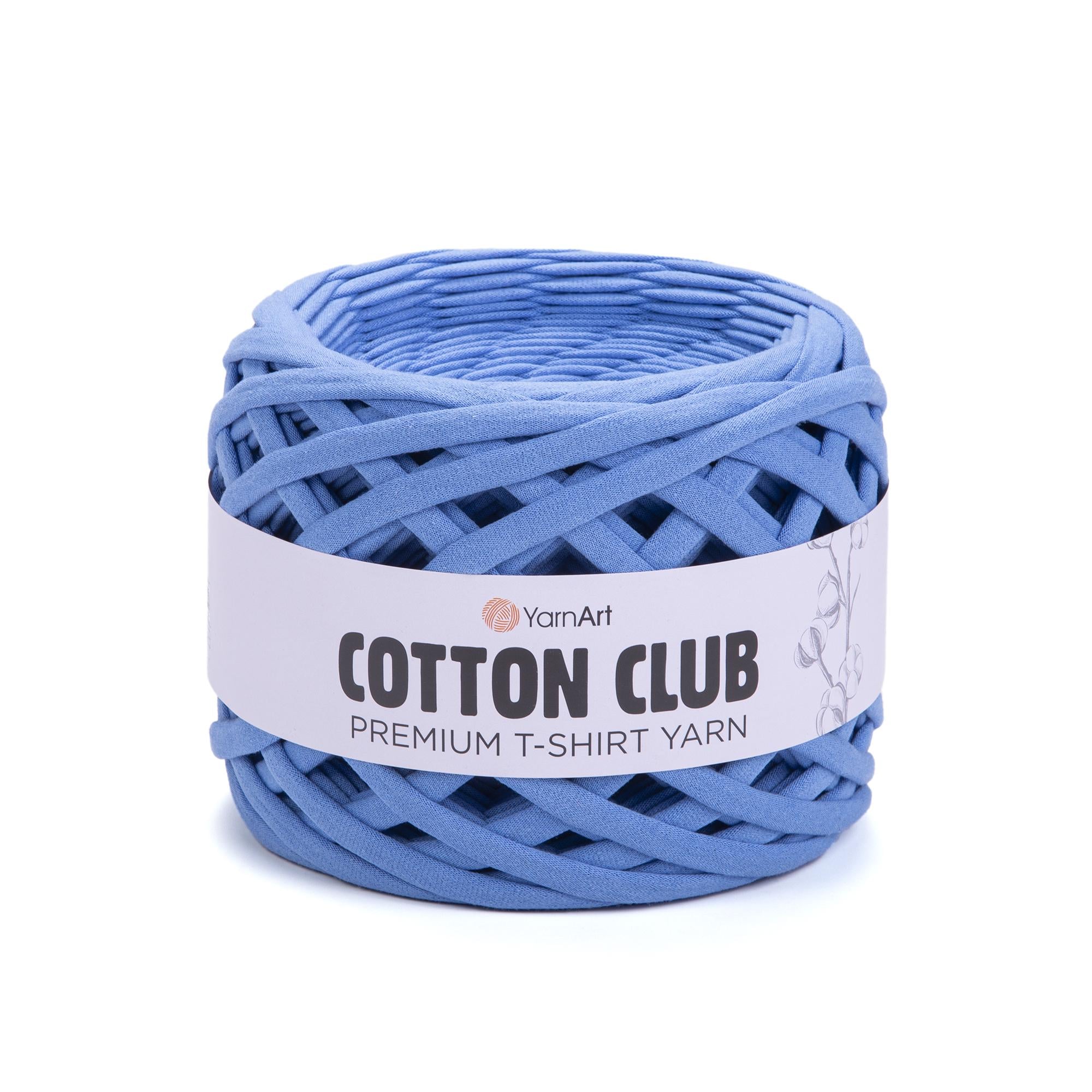 Пряжа YarnArt Cotton Club 7328 Блакитний (7536)