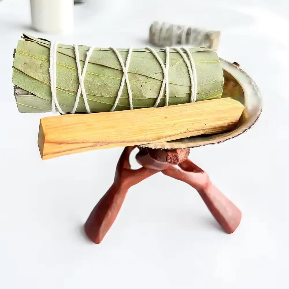 Скрутка для окуривания травяная Эвкалипт пучок благовоний вязанка (10-13) - фото 2 Скрутка для окуривания травяная Эвкалипт пучок благовоний вязанка (10-13) - фото 2