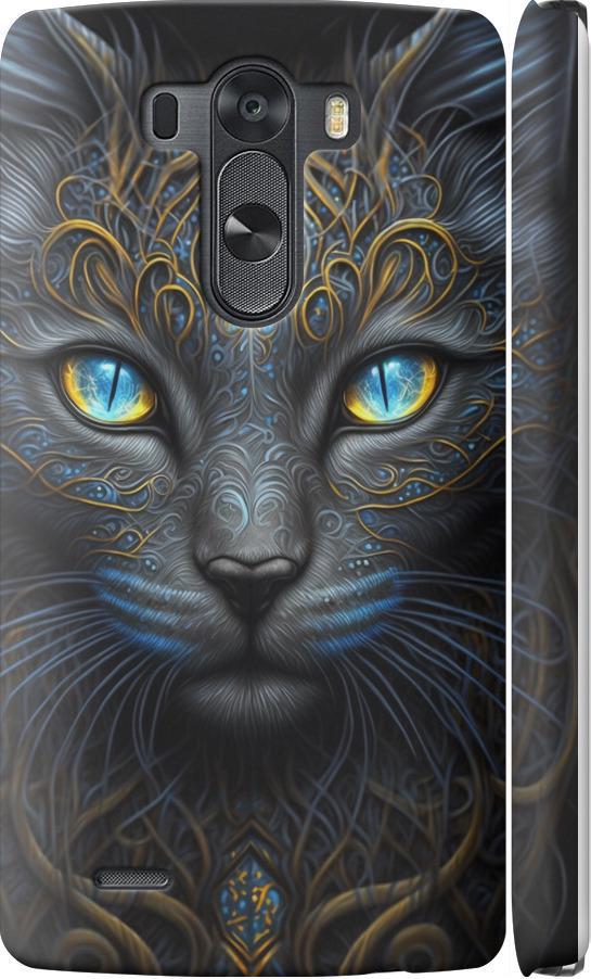 Чехол на LG G3 D855 Кошка (5548c-47-42517)