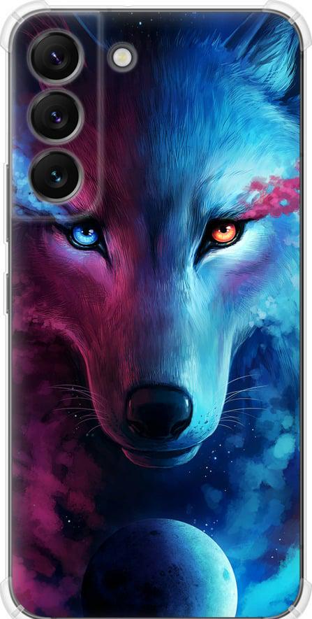 Чехол на Samsung Galaxy S22 Арт-волк (3999sp-2494-42517)