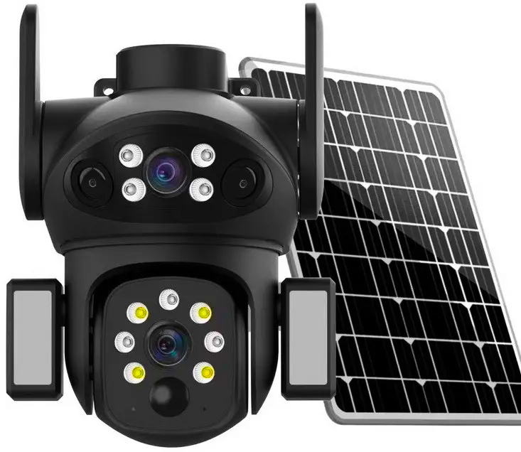 Камера вулична IP VQ06 4G 8.0 Мп із сонячною панеллю (v380Pro) Камера вулична IP VQ06 4G 8.0 Мп із сонячною панеллю (v380Pro)