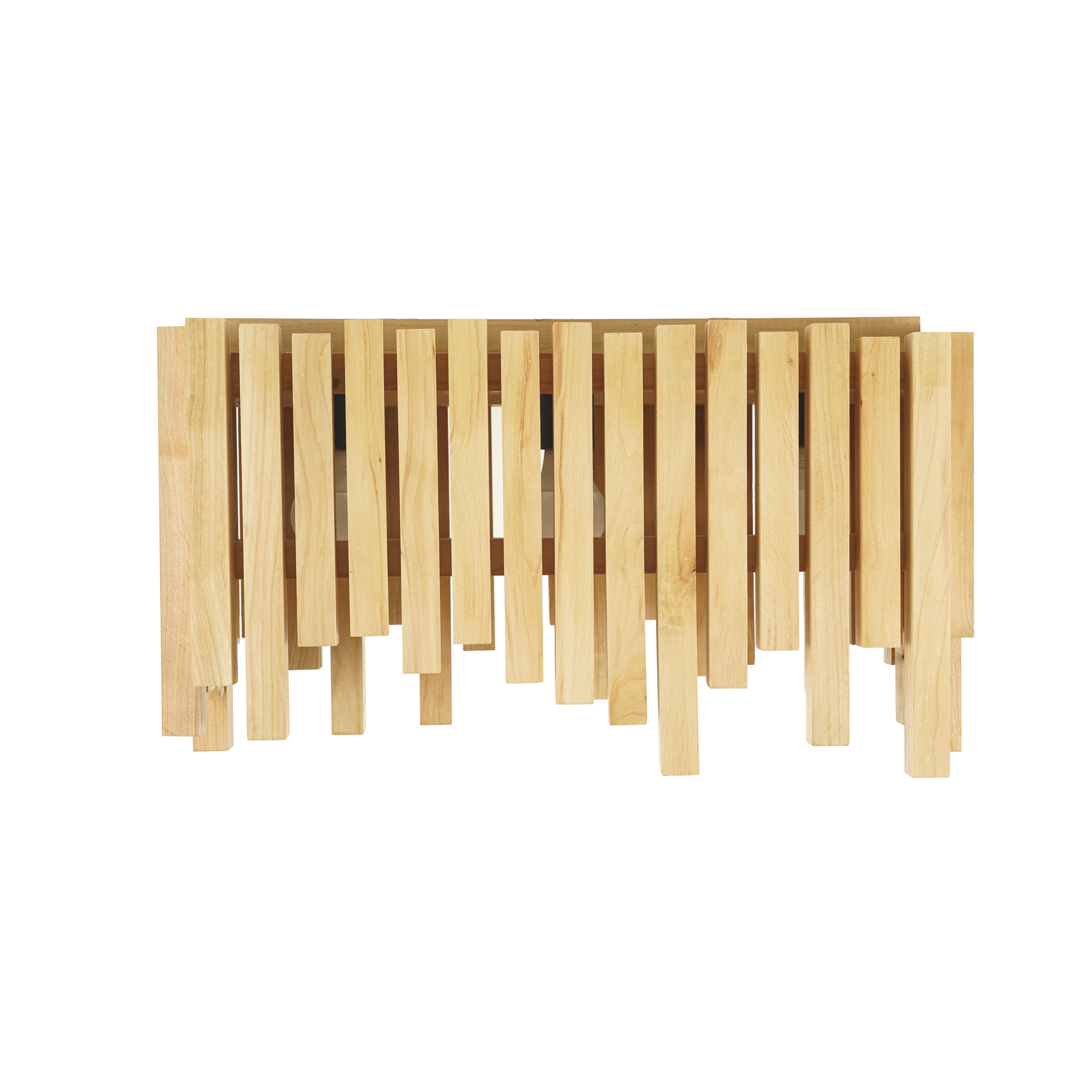 Люстра деревянная Sirius S7155/3 Ольха  (000035027)