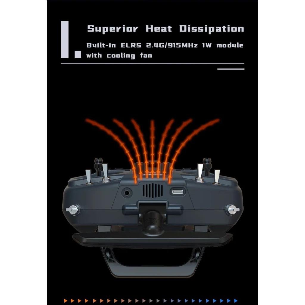 Пульт управления для дрона Jumper T12 MAXHALL ELRS2.4G (C10120) - фото 6 Пульт управления для дрона Jumper T12 MAXHALL ELRS2.4G (C10120) - фото 6