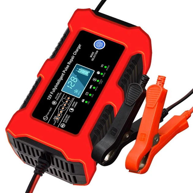 Зарядное устройство Charger Pulse Repair DT-947 12V 10A Красный (38389812)